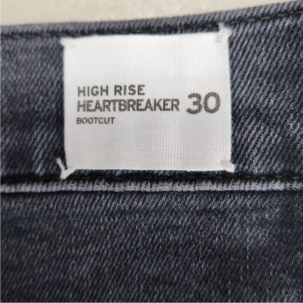 Womens Hudson Black Boot Cut Jeans 30 - Picture 7 of 10